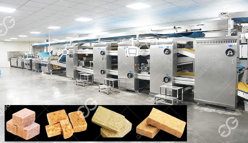 Automatic Compressed Biscuit Production Line